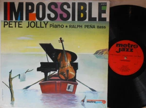 Pete Jolly ORIG US LP Impossible EX ’59 DG Metro Jazz E1014 Bop Cool Jazz - Picture 1 of 1