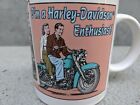 Tasse vintage authentique HARLEY DAVIDSON / When You Care Enough to Ride the Very Best