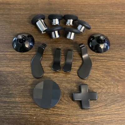 Xbox One Elite Series 2 Thumbstick Intercambio Trasero Paleta Dpad Accesorios Set Negro Foto 1 de 4