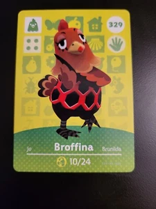 Broffina - 329 - Series 4 - Authentic Animal Crossing Amiibo Card - Picture 1 of 1