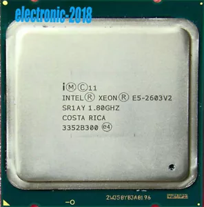 Intel Xeon e5-2603 v2 CPU processor 1.80ghz 10m quad core sr1ay socket 2011 - Picture 1 of 1