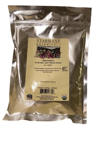 Organic Nutritional Yeast Powder 1lb (Starwest) - Picture 1 of 2