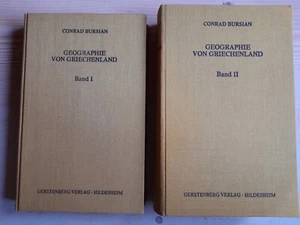 Geographie von Griechenland: Erster u. Zweiter Band von C. Bursian - Bild 1 von 8