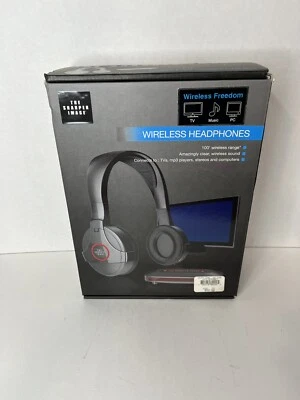 The Sharper Image Wireless Headphones SHP921 W/ Cables Manual & Manual - Image 1 of 4