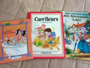 Loonettes Book of Manners Care Bears Sister Mrs Merryweather Letter 3 Books - Picture 1 of 15