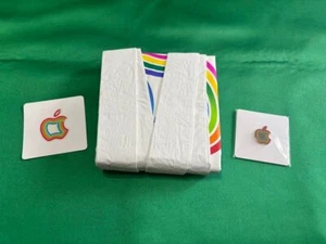 Apple Store Marunouchi Open Memorial Pin Badge Bag Sticker Set Limited Rare - Picture 1 of 9