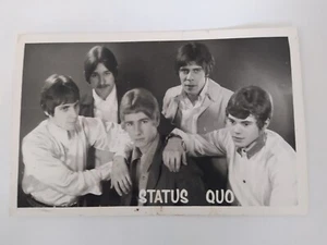 Status Que  autograph card 60s  - Picture 1 of 2