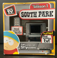 Tiny TV Classics South Park Edition Top Scenes Real Working TV with Remote