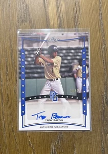 2014 Leaf Perfect Game National Showcase Troy Bacon Blue Auto /25 #A-TB3 - Picture 1 of 2