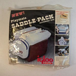Igloo Little Playmate Saddle Pack Accessory Bag By Igloo New - Picture 1 of 4