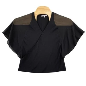 Blusa para mujer Naked Zebra pequeña negra transparente - Imagen 1 de 5