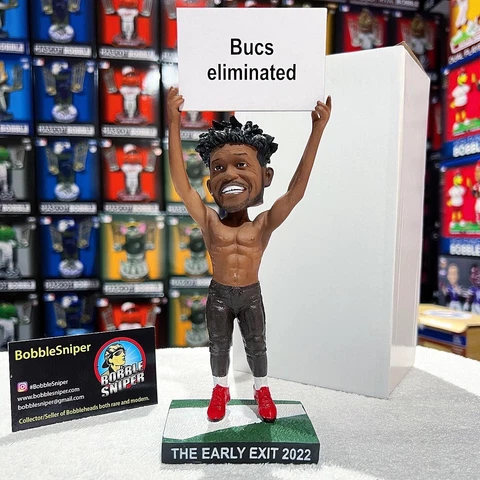 ANTONIO BROWN Tampa Bay Buccaneers "The Early Exit 2022" Viral Moment Bobblehead Cover