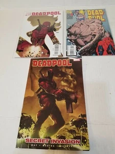 Deadpool Lot of 3 Comic Books - Picture 1 of 8