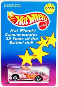 Hot Wheels 1993 Camaro 35 Years of Barbie Doll LE 8000 #13250 NRFP 1994 Pink