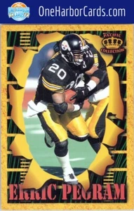 Pacific Invincible Pittsburgh Steelers 1996 #SM139 Erric Pegram - Imagen 1 de 2