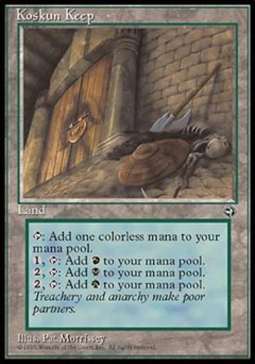 Koskun Keep - Medium Play MTG Homelands - Image 1 of 1