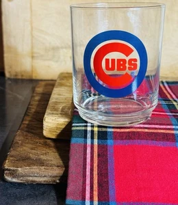 Taza de vidrio vintage de los Chicago Cubs Wrigley Field Libbey vaso de los 80 tiro para beber - Imagen 1 de 5
