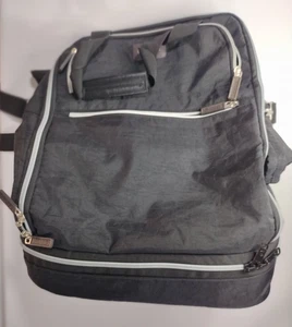 Biaggi Zipsak Expandable Carry-On Luggage Bag With Wheels Black With Tag - Picture 1 of 9