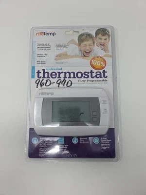 NEW RiteTemp Universal Thermostat 7 Day Programmable Model 6030 Digital Display - Image 1 of 4