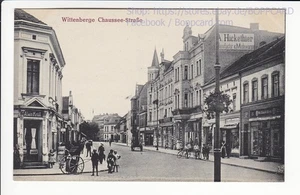 BRANDENBURG, PRIGNITZ DISTRICT, WITTENBERGE, CHAUSSEE STREET, ca1910 - Picture 1 of 2