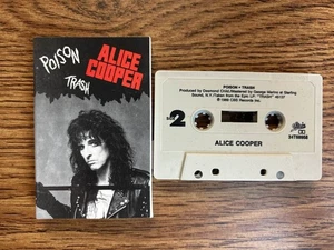 Alice Cooper Trash Cassette Tape 1989 Epic RECORDS LIKE NEW  +++ - Picture 1 of 4