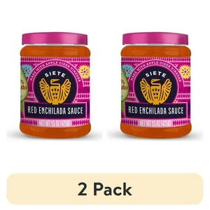 Siete Foods Gluten Free Red Enchilada Sauce, 15 oz. Jar (2 pack) - Picture 1 of 6