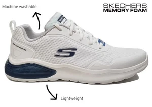 Skechers Air Cushioning Trainers Mens Classic Lace Up Trainers Size 7 8 9 10 ... - Picture 1 of 1