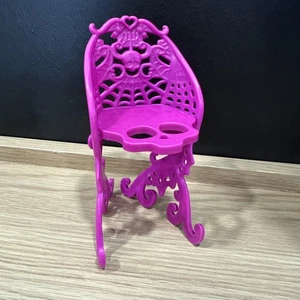 Monster High Scaris City Frights Cafe Playset Replacement Furniture - Pink Chair - Picture 1 of 6