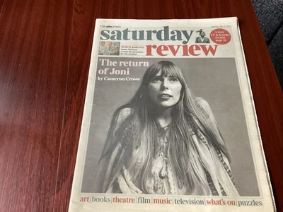 Times Saturday Review July 22 2023 Joni Mitchell, Cameron Crowe - Image 1 of 3
