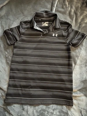 Camisa polo informal de golf Under Armour Heat Gear juvenil niño talla mediana Foto 1 de 3