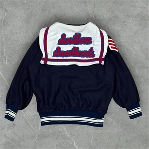 VTG 70s (?) Fab-Knit Cheerleader Varsity Jacket Southern Sweethearts Riverside - Picture 1 of 15