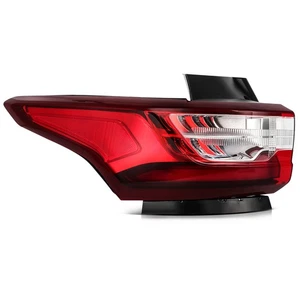 Left Driver Side LED Tail Light Assembly For 2018-2021 Chevy Traverse Red Outer - Foto 1 di 9