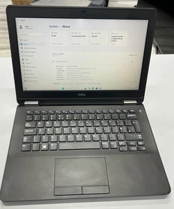 Dell Latitude E7270 i5-6300U 2.40GHz 8GB Ram 128GB SSD Windows 11 Webcam Laptop - Picture 1 of 12
