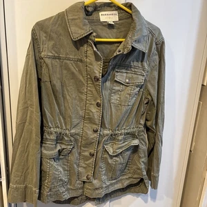 Women’s olive green size small MARRAKECH brand lightweight jacket - Picture 1 of 8
