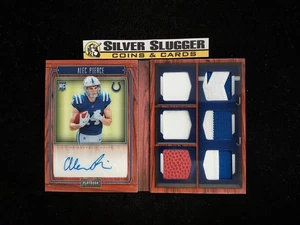 2022 Alec Pierce Playbook Rookie Signature Locker Booklet Auto /25 RC RPA Colts - Picture 1 of 2