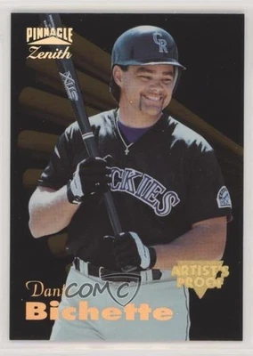1996 Pinnacle Zenith Artist's Proof Dante Bichette #13 - Image 1 of 2