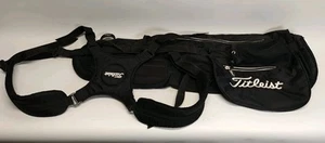 Titleist Golf Bag Black 2-Way Lightweight Sunday Carry Strap - Picture 1 of 15