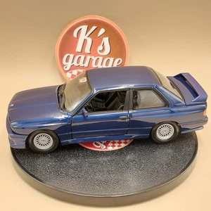 MINICHAMPS 1/18 BMW M3 STREET 1987 Blue metallic 180020301 - Picture 1 of 23