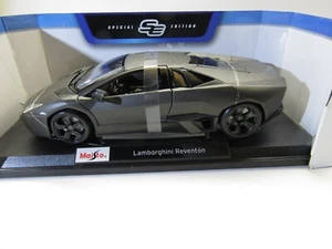 Maisto Diecast 1:18 Scale Model Lamborghini Reventón Mid Opaque Grey - Picture 1 of 12