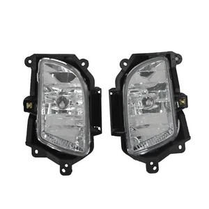 Pair Front Bumper Fog Light Driving Lamp with Bulb For Hyundai Sonata 2009-2010 - Picture 1 of 7