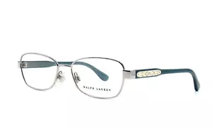 OCCHIALI RALPH LAUREN RL5088 5008 ARGENTO MONTATURA BLU AUTENTICI - Foto 1 di 10