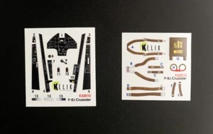 Kelik K32010 1:32 F-8J Crusader - Interiorumpeter 3D Decal for Trkit - Bild 1 von 10