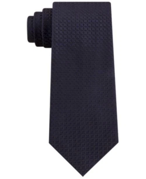 MSRP $60 Kenneth Cole Reaction Men's Slim Iridescent Geo Tie Size One Size - Image 1 of 1