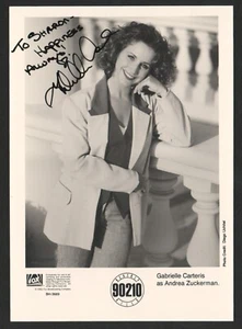 Gabrielle Carteris singed promo photo of Beverly Hills 90210. 1992 - Bild 1 von 4
