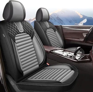 Car Front 2-Seat Covers Faux Leather Cushion Fit For Chevrolet Equinox 2011-2024 - Picture 1 of 10