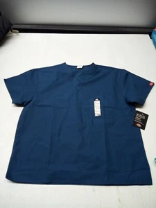 Sz Med Dickies Every Day Scrubs Signature Unisex Drawstring Pants and Top - Picture 1 of 7