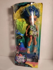 BAMBOLA CAVE CLUB ARDESIA E DINOSAURO ANIMALE DOMESTICO TAGGY MATTEL NUOVA DI ZECCA - Foto 1 di 7