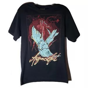 Vintage Hanes Graceful Grafikband T-Shirt Erwachsene Größe Small (34-36) selten - Bild 1 von 10