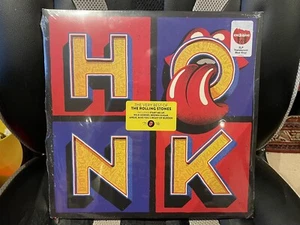 BRAND NEW LIMITED EDITION THE ROLLING STONES HONK DOUBLE TRANSLUCENT BLUE VINYL - Picture 1 of 5