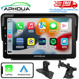 Aphqua NEW 7Inch LED Touchscreen Autoradio Wireless Apple Carplay Android Auto